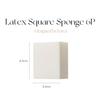 PICASSO Латексная квадратная губка 6 шт. (+ Квадратный футляр для губок)