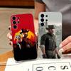 Чехол для телефона RDR2-Артур Морган для Samsung S25, S24, S21, S22, S23, S30, Ultra, S20, Plus, Fe, Note, 10, 9, 5G Прозрачный чехол