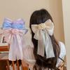 Заколка для волос BowKnot Rose Flower Ponytail Clip Trending Hair Clip Woman Girl