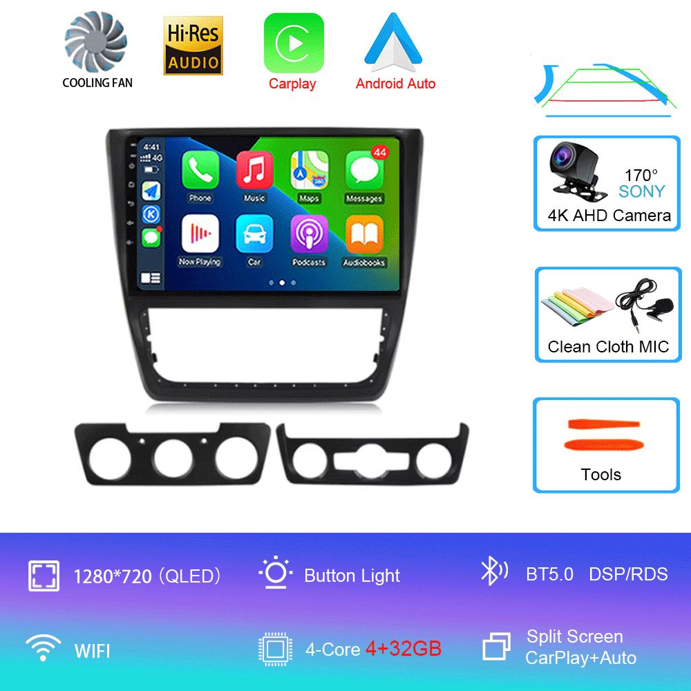 Android 14 Автомагнитола для Volkswagen VW Sagitar Jetta Bora 2011-2018 Мультимедиа Видео 2 din 4G WIFI Навигация GPS Головное Устройство