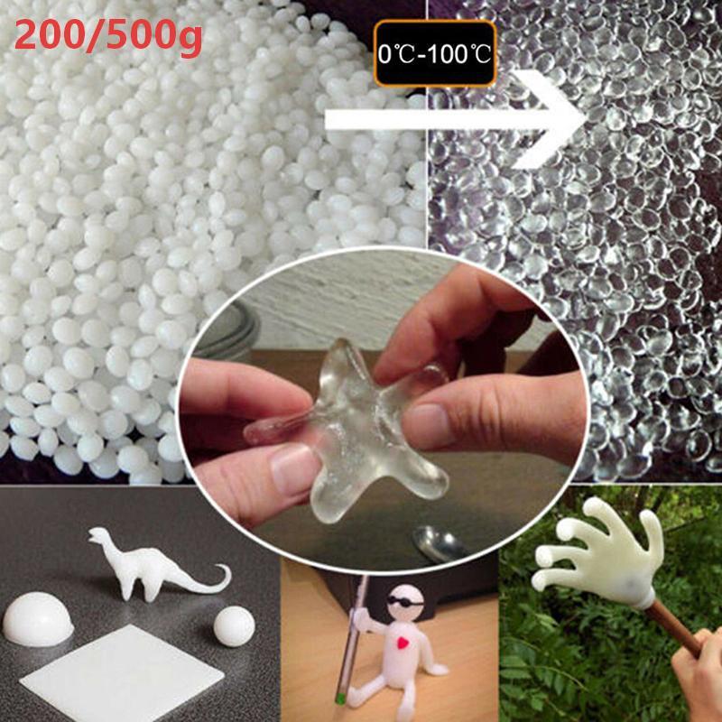 Термопластичные формовочные смоляные гранулы 200/500 г Easy Shape Нетоксичные смоляные бусины для начинающих DIY-поделок и хобби