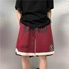 Мужские летние повседневные шорты в стиле ретро-американской моды: Модный, свободный, универсальный баскетбольный стиль