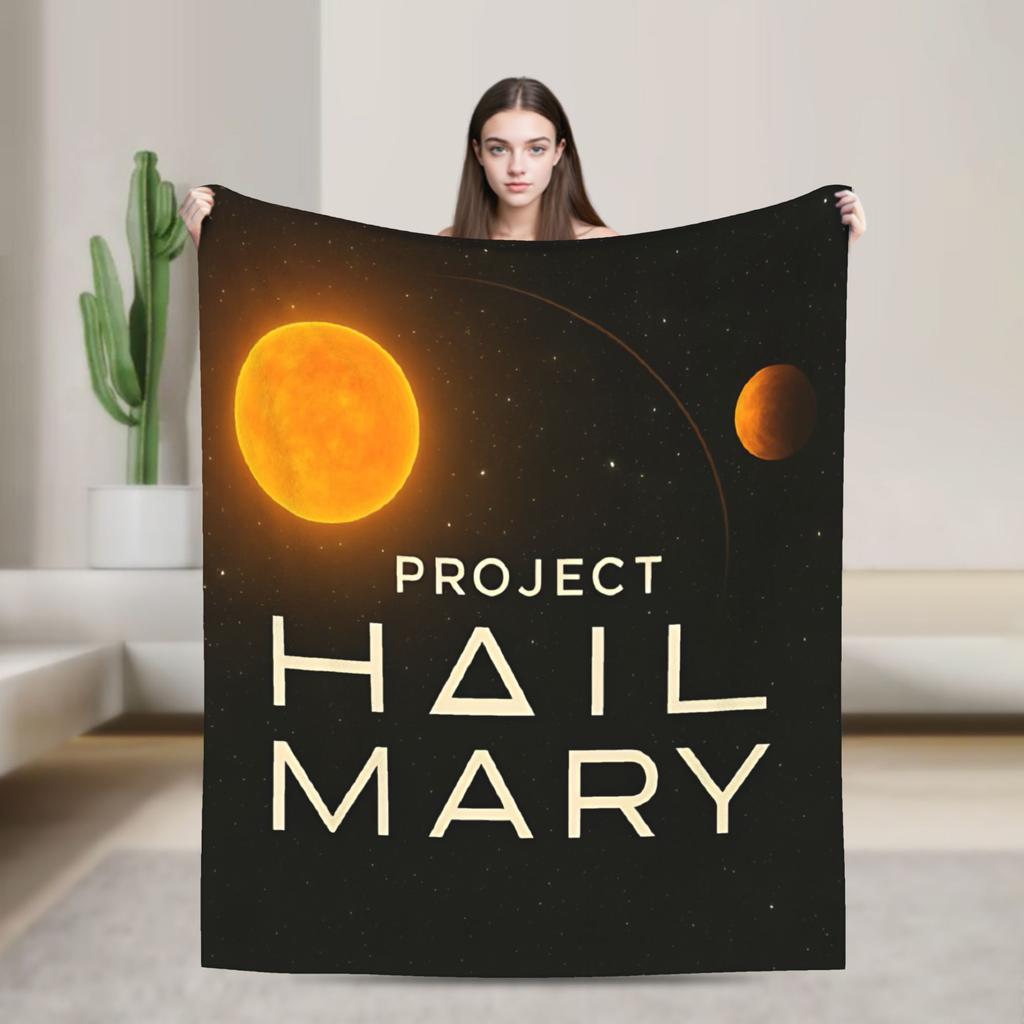 Project Hail Mary blankets Quality Soft Warm Throw blanket Winter Children Bedroom Novelty Bedspread