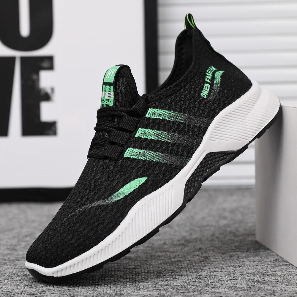 Men's Casual Shoes Tide Spring and Summer New Men's Sports Shoes Breathable Cloth Shoes Sneakers Outside the Stall