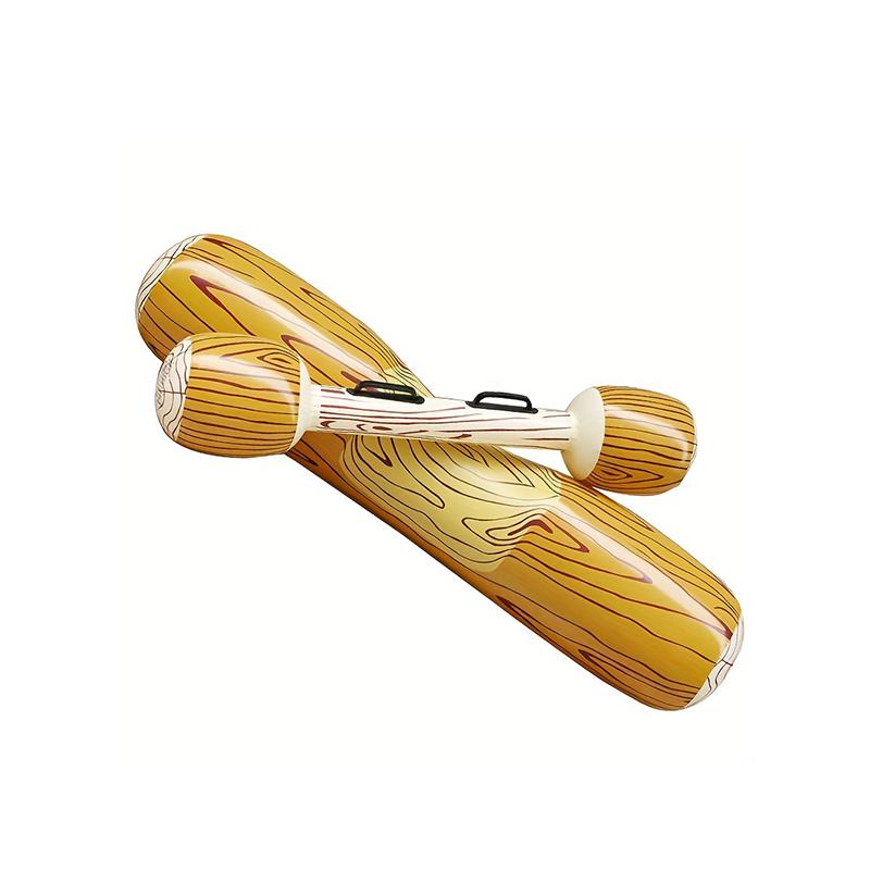 Деревянный узор на палке для боя в бассейне, гигантский поплавок для игр в бассейне, для взрослых, летнее водное развлечение 137x35 см