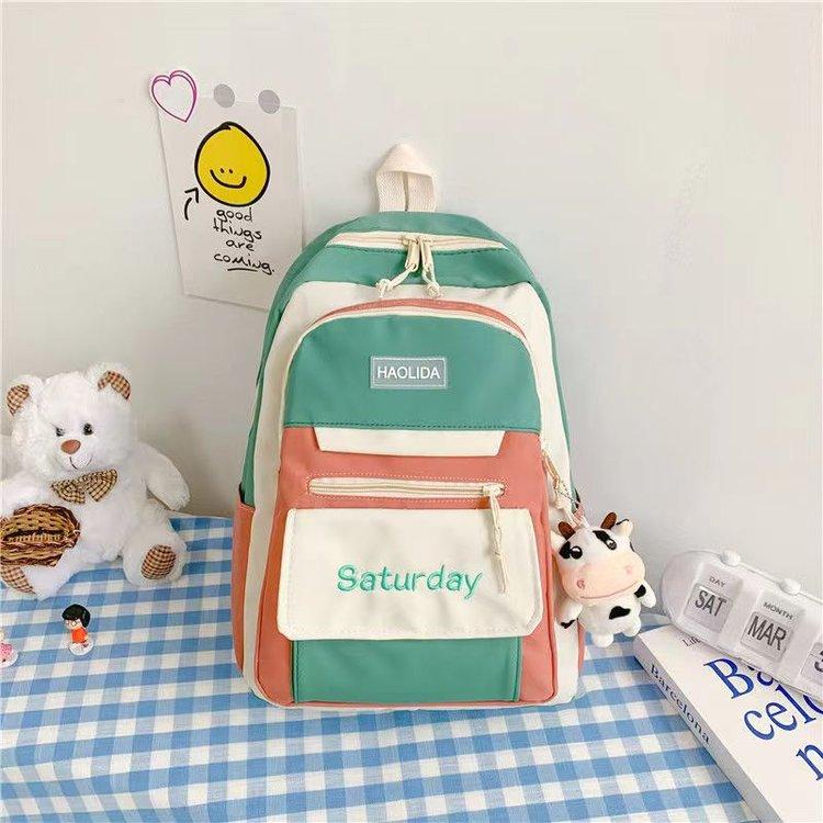 Backpack Aesthetic Nature Style Large Capacity School Bag for Girls Middle High School College Travel Daypack