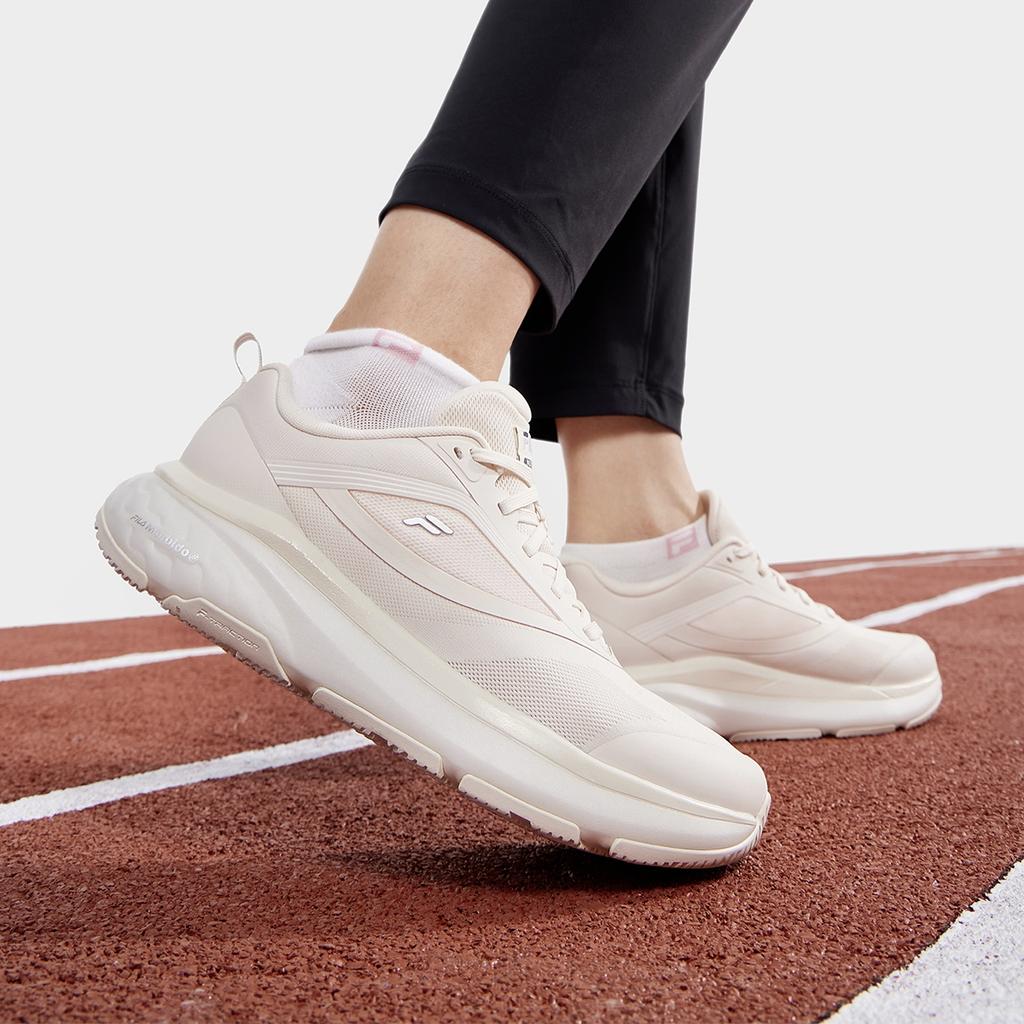 Fila Nuvole 2 City Running Breathable Versatile Low-Top Running Shoes Women Sneaker White A12W431112FJS