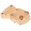 Латунный набор крышек дифференциала с противовесом для Axial SCX24 90081 для AXI00002 1/24 RC-автомобиля