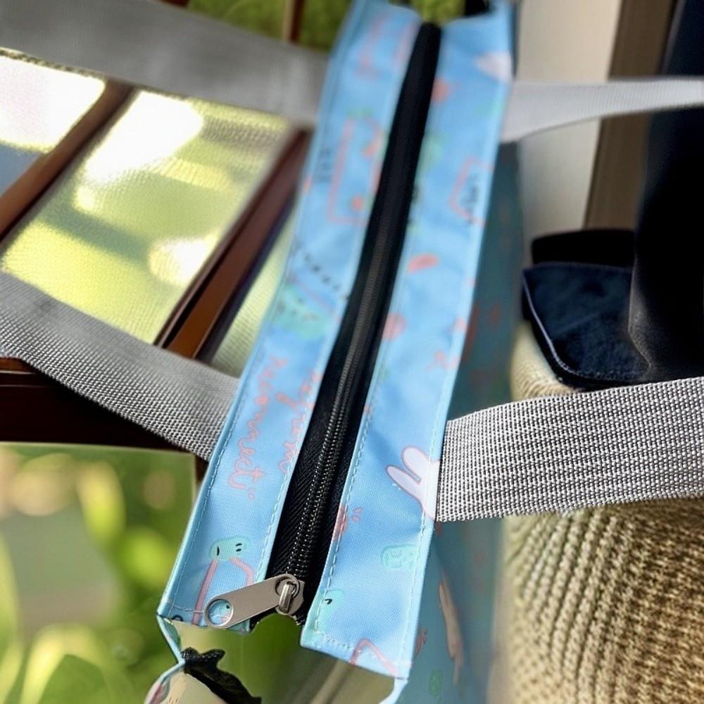 Practical Portable Cat Carrier Bag Oxford Large Capacity Pet Backpack Breathable Waterproof Cat Carrying Bag Daily Walking