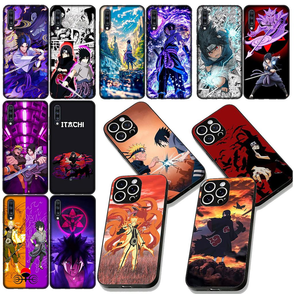 Uchiha Itachi Narutos Sasuke Phone Case for OPPO A40 A60 A80 A38 A18 A17 A16 A78 A79 A54 A25 A57 4G 5G Protective Cover