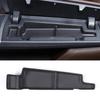 For BMW X1 U11 2023-2024 TPE Black Car Center Console Water Cup Holder Storage Box Car Interior Accessories