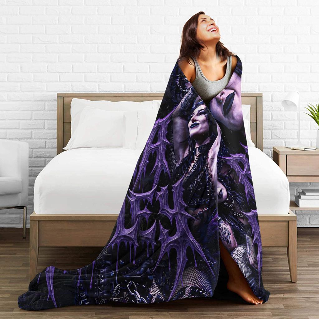 Warm Soft Blanket Airplane Travel Rhea Ripley Bedding Throws Flannel Bedspread For Bedroom Novelty Sofa Bed Cover
