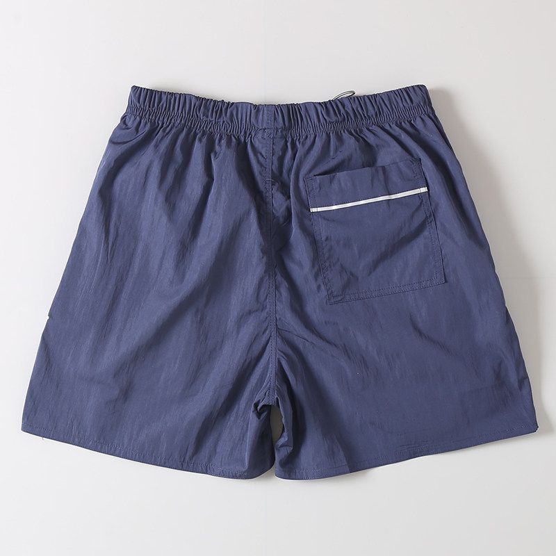 Foreign Trade Orders Exported to Japan Summer Men's Letter Embroidery Quick-Drying Sports Shorts Loose Plus size Casual Five-Point Beach Pants