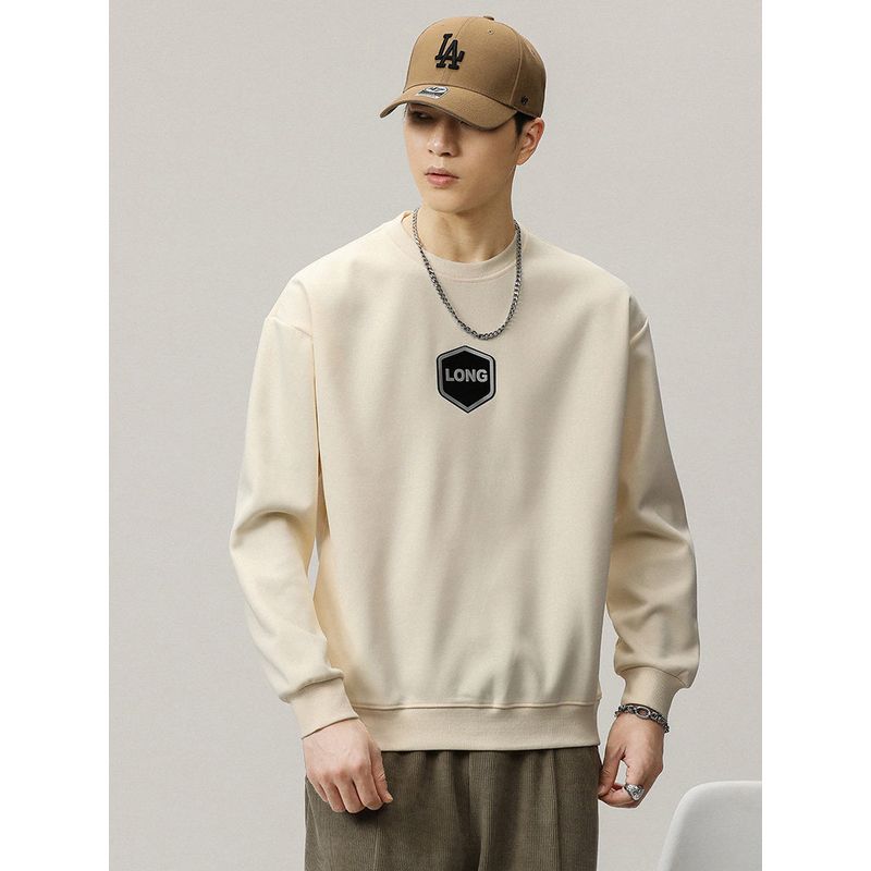 Ceiling-High Quality! Original Japanese Order! Autumn Export Surplus Sweatshirt for Men, Casual, Trendy, Loose Fit, Clearance Sale