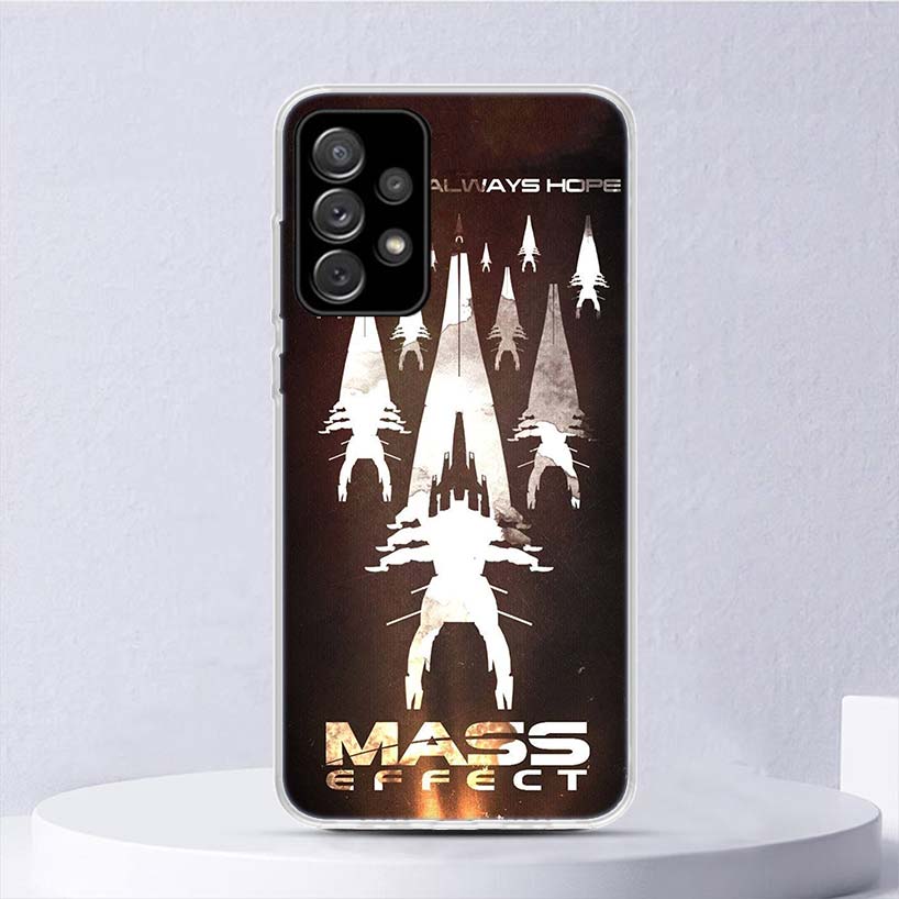 Мягкий чехол N7 Mass Effect для Samsung Galaxy A52 A42 A32 A22 A12 A02S Чехол для телефона A50 A51 A70 A71 A41 A31 A21S A40 A30 A20E A10 G