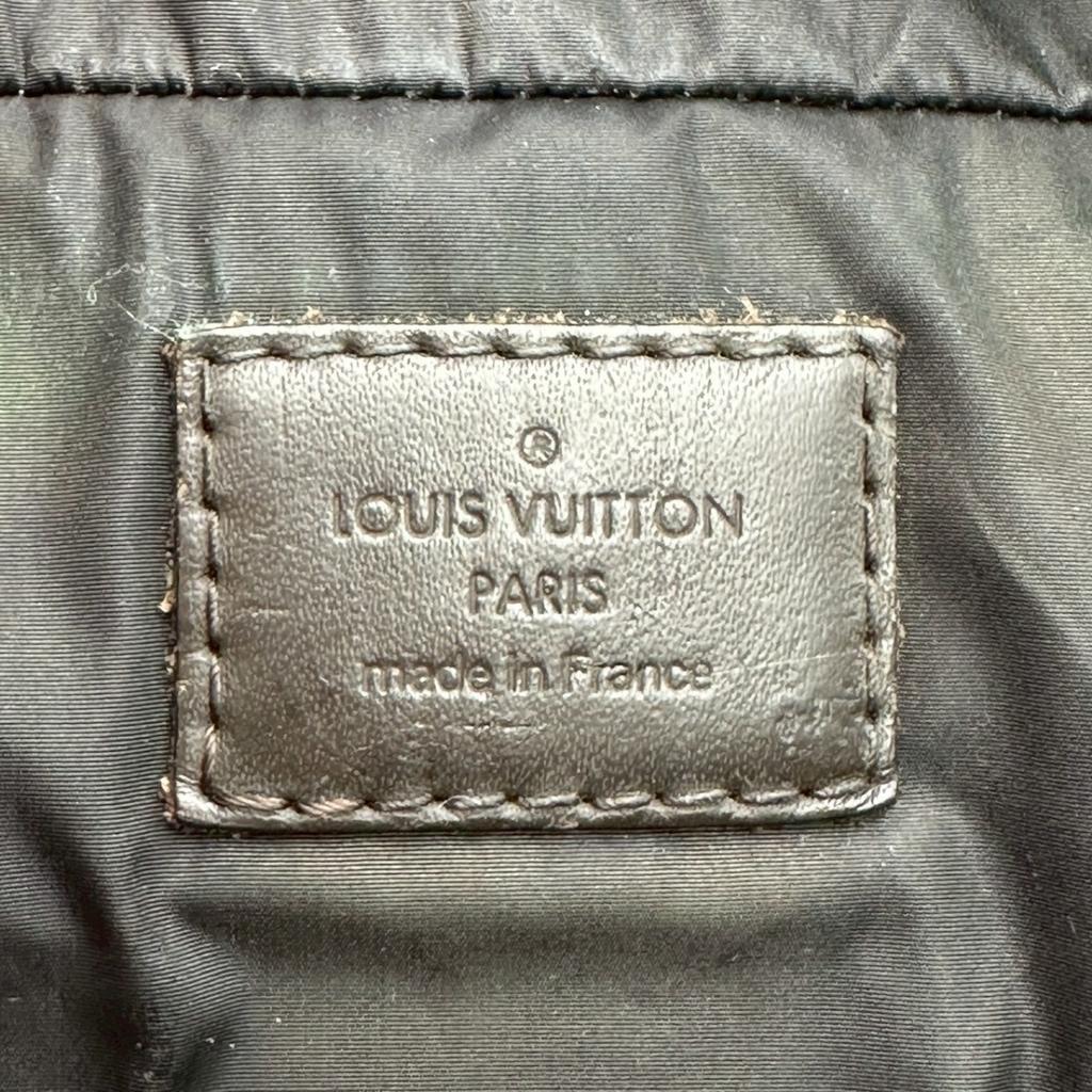 LOUIS VUITTON Damier Jean Yak Business bag Damier canvas Noir (Black) M93082 Used