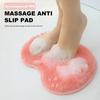 Foot Mat Deep Cleaning Shower Foot Washer with Massage Bristles Easy To Clean Dry Relieve Fatigue Suction Cups Foot Care Scrubber