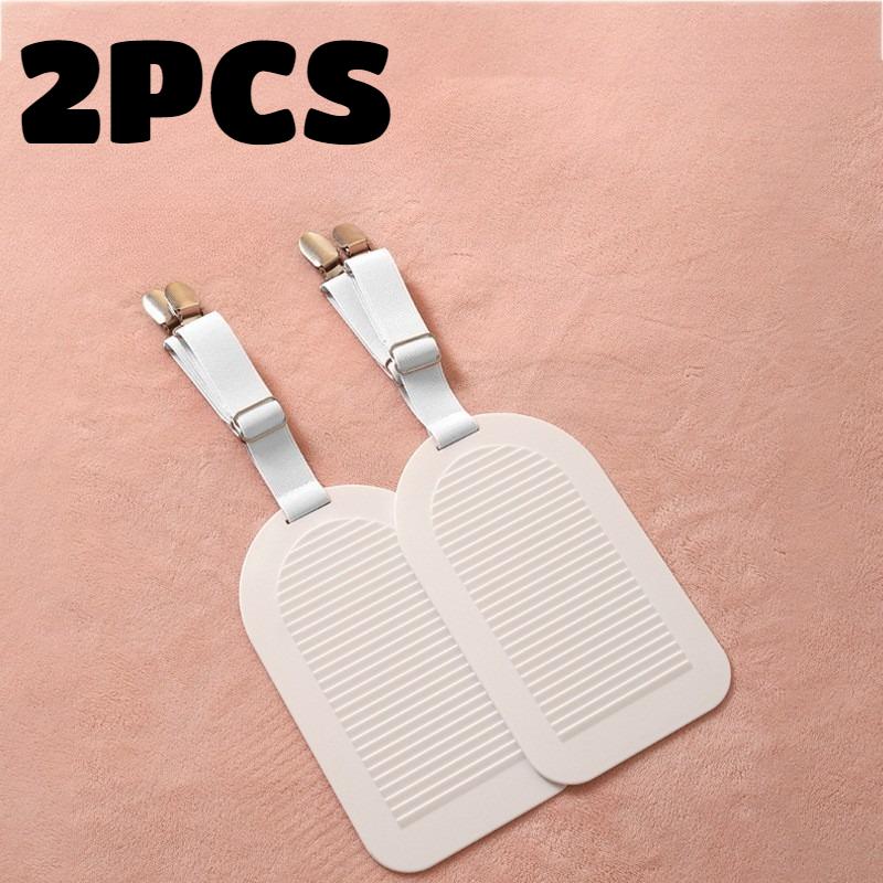 Bed Sheet Clips Adjustable Bed Sheet Holder Straps Set of 2/4/8pcs Elastic Fitted Bedding Clips Fasteners for Home Hotel