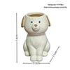 Siamese Cat Resin Vase with Dried Flowers - Decorative Ornament for Entrance, Dining, and Living Room
