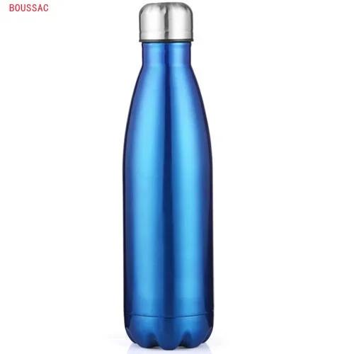350/500/750/1000 мл Нержавеющая сталь Термос-бутылка для воды с вакуумной изоляцией, двойные стенки, без BPA, для спорта, для девочек
