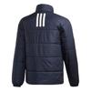 Adidas Куртка-утеплитель BSC FXJ52 Shock Blue 2L 3 полоски мужская (DZ1394)