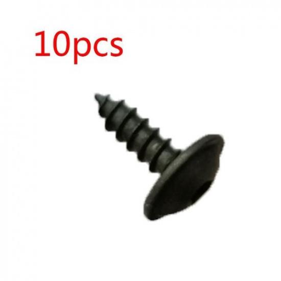 10Pcs Vis Autotaraudeuses pour Voiture Cache Moteur Garde Boue Boulon N90974701