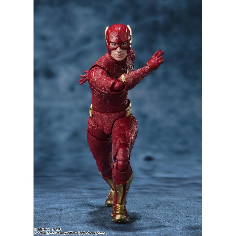 SHFiguarts Flash (Вспышка) приблизительно. Подвижная фигура толщиной 150 мм, окрашенная из ПВХ и АБС-пластика