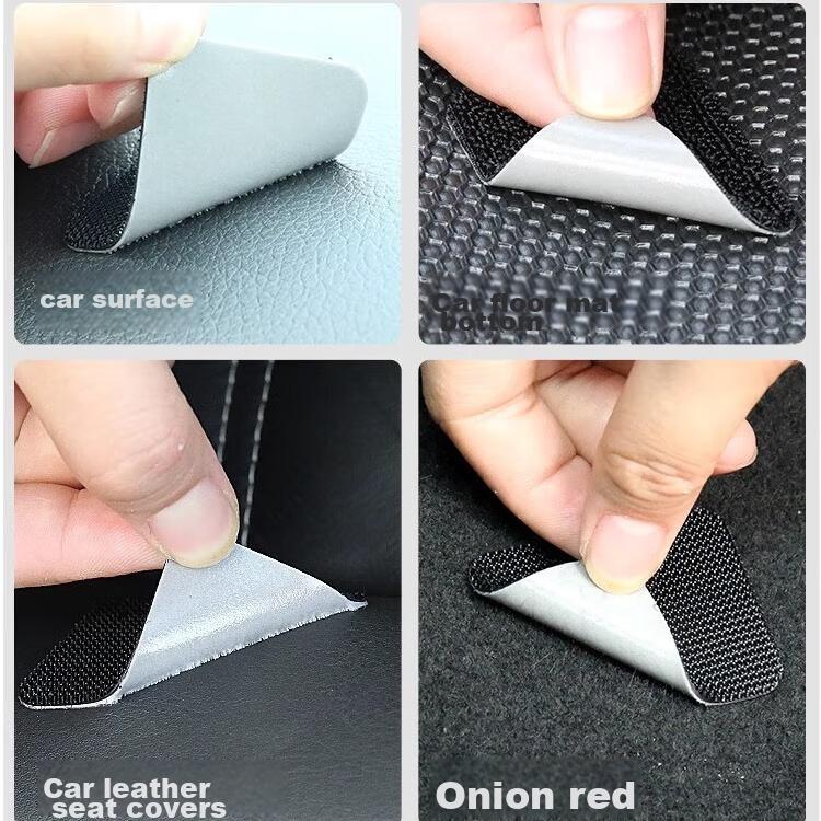 3M Double-Sided Tape, Self-Adhesive Strong Adhesive for Home And Car Use, Hook And Loop Fastener, Heat-Resistant Foot Pad Fixing Tape, 25*70mm