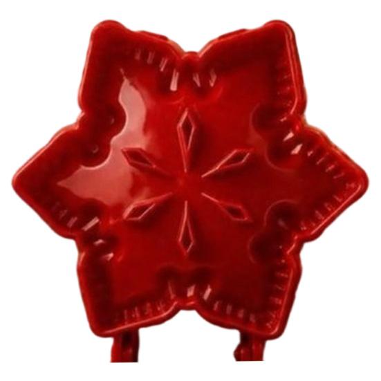 Festive Pastry Molds Christmas Hand Press Pie Mold, Plastic Dough Baking Gifts for Enthusiasts Neatly Cut Cookie Cutters DIY Holiday Treats
