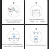Автомобильный FM-передатчик Bluetooth 5.0 с быстрой зарядкой через два USB-порта 3,1 А, функцией громкой связи и музыкальным проигрывателем со светодиодным дисплеем