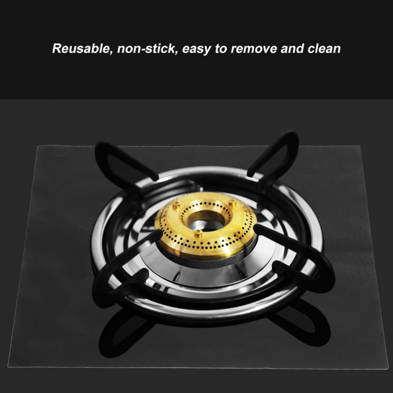 1/2/4/8 шт. Защитные чехлы для газовой плиты, коврики с антипригарным покрытием для защиты от масла