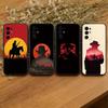 R-Red D-Dead Redemption 2 Чехол для телефона Черный Силиконовый Мягкий Для Samsung S25,S24,S21,S22,S23,S30,Ultra,S20,Plus,Fe,Lite