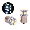 Набор из 2 белых светодиодных ламп стоп-сигнала BA15S R5W 1156 5050 8SMD для автомобиля
