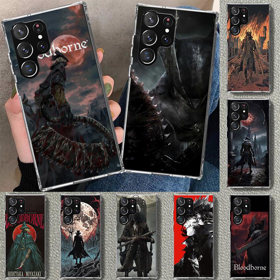 Чехол для телефона Bloodborne для Samsung Galaxy S26 S25 Edge S24 S23 Ultra S22 Plus S21 FE S20 + Художественный Индивидуальный Fundas Galax