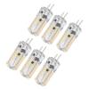 6 шт. светодиодных ламп GY6.35 5 Вт AC 12 В теплый белый 2700–3000 К белый 6000–6500 К 500 лм 72 светодиода