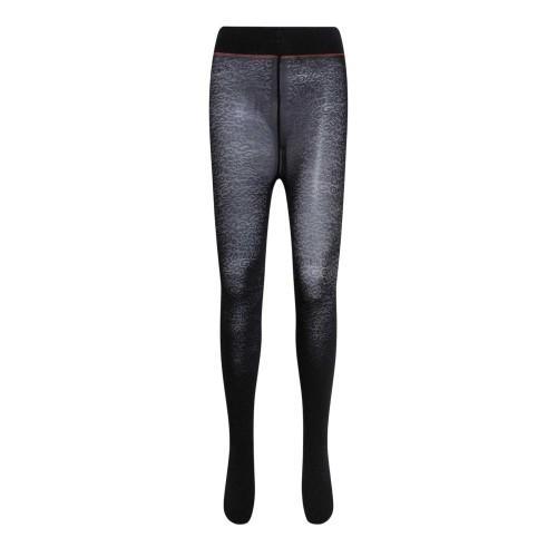 Hugo Womens/Ladies Logo Leopard Print Tights