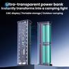 Прозрачный корпус 6-элементный корпус для аккумуляторов 18650 Power Bank с быстрой зарядкой 22,5 В, набор без пайки, ящик для хранения аккумуляторов