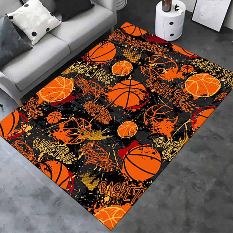 Office Carpet Basketball Theme Design, Sofa Rug, Chair Mat Protection