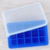 Platinum Grade Silicone Ice Tray with Lid - 15 Grid Baby Food and Ice Cube Mold