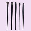 Yousheng 6Pcs/Set Makeup Brush Release Powder Evenly Soft Nylon Bristle Non-slip Handle Comfortable Grip Multipurpose Eye Liner Eye Shadow Brush Set