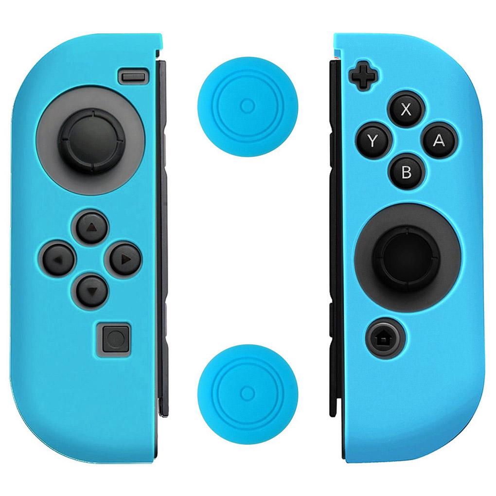 Защитный чехол для Switch Силиконовый амортизирующий чехол-накладка для игрового контроллера для Switch