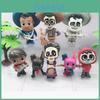 Изысканный набор игрушек-фигурок из фильма «Тайна Коко»: Мигель, Эктор, Данте, Имельда, Пепита