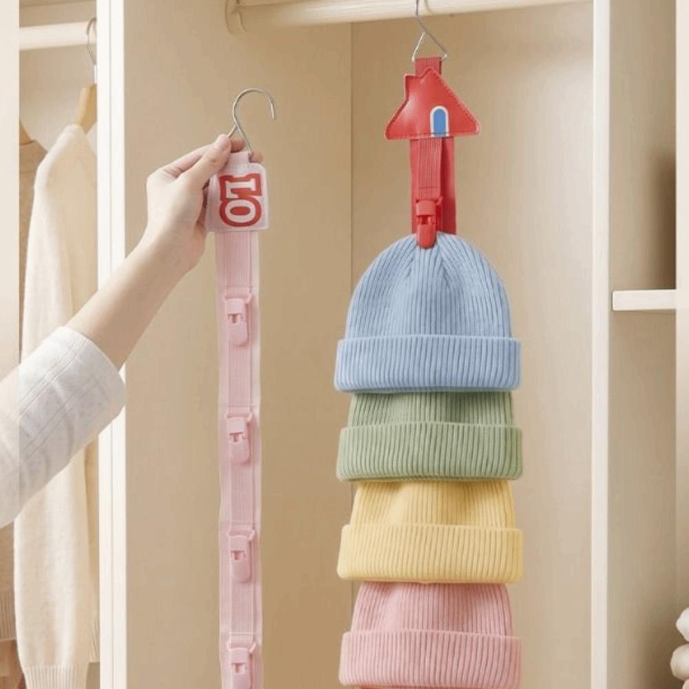 Creative Hat Storage Clips Holder Anti-slip Hat Display Rack  for Bedroom
