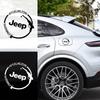 Car Badge Vinyl Reflective Fuel Tank Cap Stickers Decal Accessories for Grand Cherokee Wrangler Renegade Compass Patriot Liberty