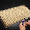 Vintage Grid Tabletop Game Mat Magic Party Game Mat Durable Rubber for Games 35X60cm Mouse Pad Offices Desk Mats Friendly Design