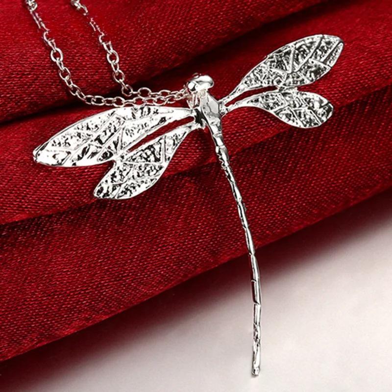 Подвески Медные Подвески Стрекозы Ожерелья Цепочки Для Женщин lady party gift Модные Ювелирные Изделия Подарки