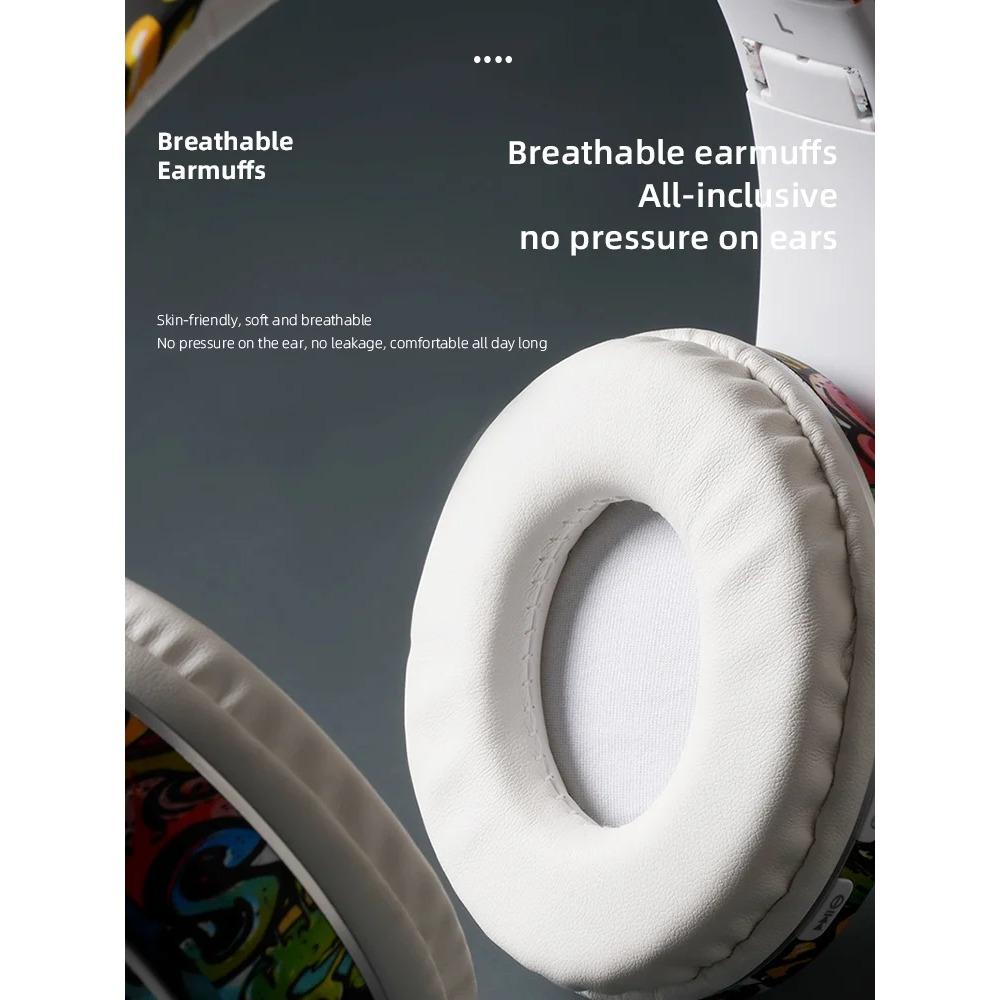 Беспроводная гарнитура с фонариком, детские наушники-вкладыши с микрофоном, Bluetooth-гарнитуры, стереонаушники для музыкальных игр, подарок для девочек и мальчиков