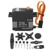 HOBBYFANS 25kg Stainless Steel Gear High Torque Servo Waterproof Digital Servo for 1:8 1:10 RC Car Boat Robot