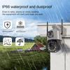 AIOOK ICSEE камера HD 8MP 4K WIFI 50X ZOOM IP CCTV наружная IP66 водонепроницаемая ночное видение двусторонняя связь мобильное отслеживание PTZ камера поддержка Onvif