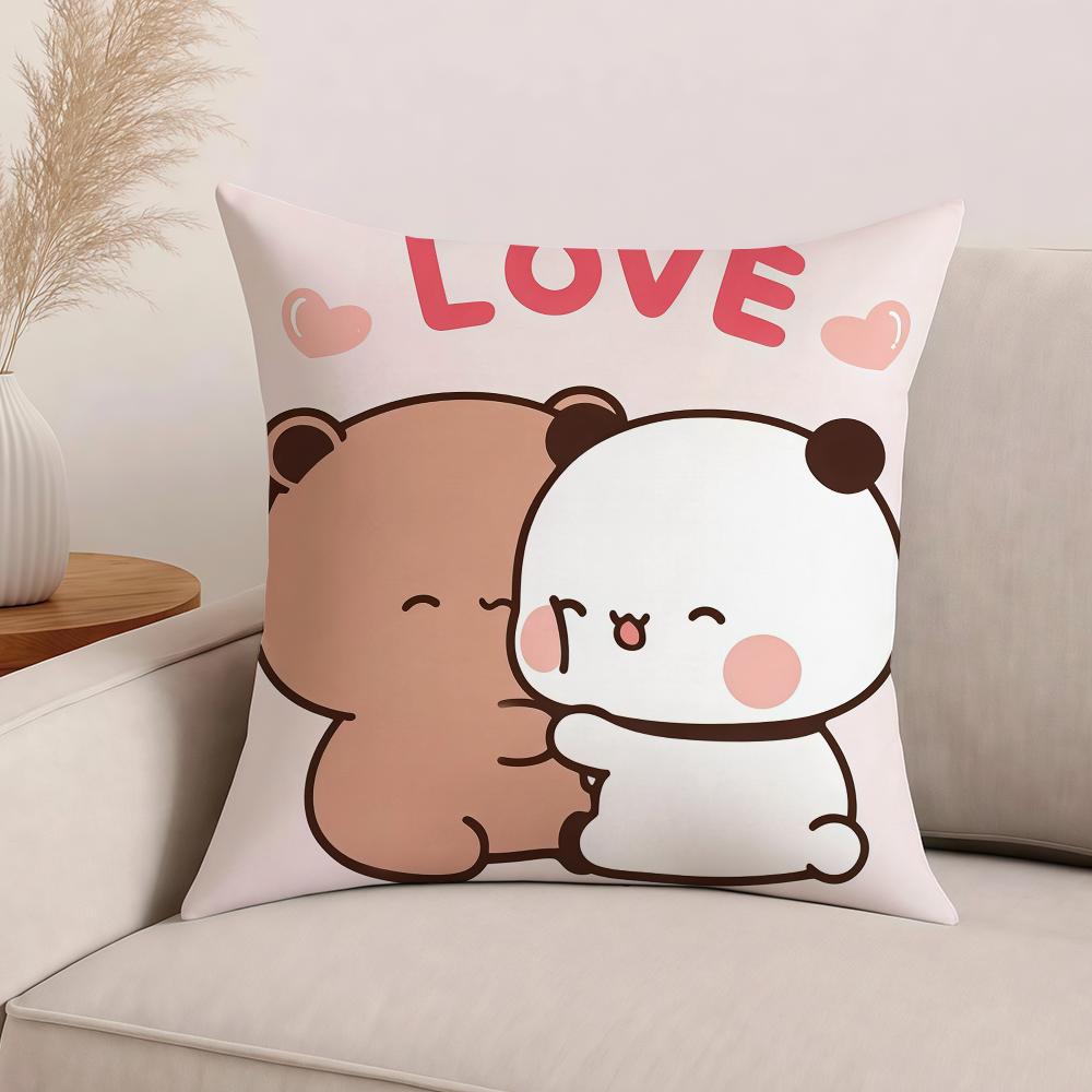 Cartoon Bubu Dudu Cute Pillow Case Office Cushions Suitable For Sofa Car Bedroom Decorative Cushion Cover